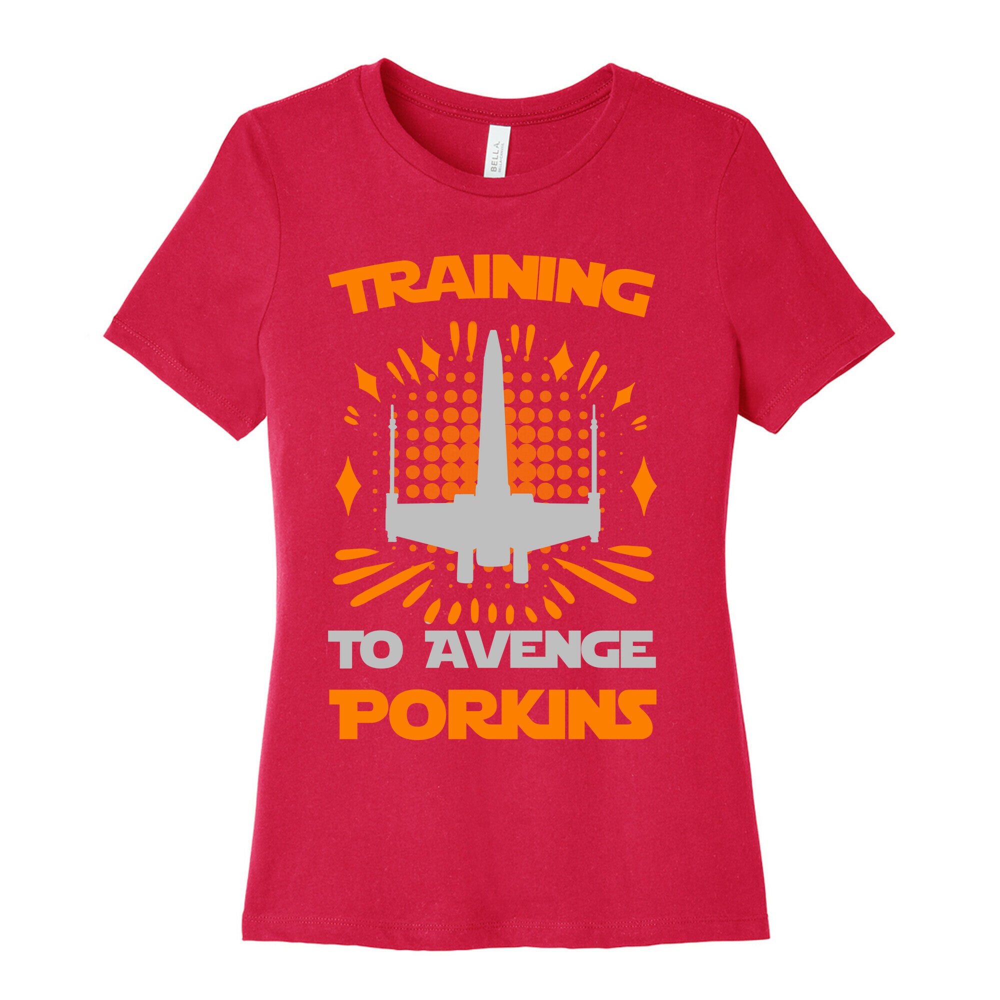 Training to Avenge Porkins Women's Cotton Tee